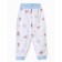 Clotteers with an open leg children's "dream", milk/blue color, height 68