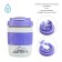 Thermostatic, 400 ml, "master K", purple