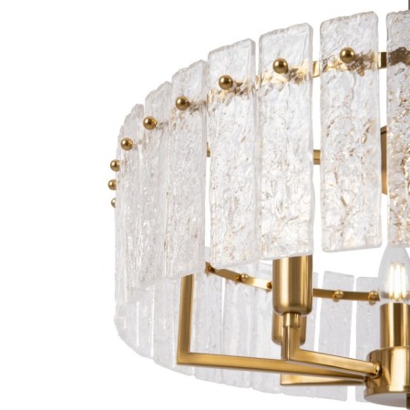 LUSTER 40W, 6HE14, 22x50 cm, brass-1