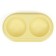 Bamboo double bamboo, 23.5 x 13 x 5 cm, yellow