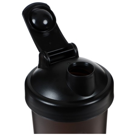 Shakeker for ONLYTOP sports nutrition, 600 ml, black color-3
