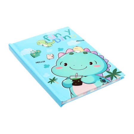Gift notebook, 45 sheets, line, on a dragon castle (16.3x12.7cm)-2
