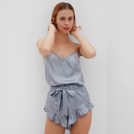 Kit (top, shorts) female minku: Home Collection Blue Color, Rr. 44