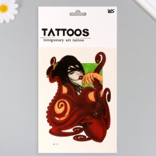 Tattoo on the body color 