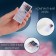 Sewing set of road, 15 items, in a plastic case, 7.5 × 3.5 cm