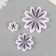 Cathers for polymer clay "Chamomile" set 3 pcs d = 2.7, 4.7 and 7.1 cm