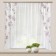 A set of curtains for the kitchen Witerra Ophelia 300x160cm, Lilac, PE100%