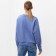 Female sweatshirt, steel color, size 46