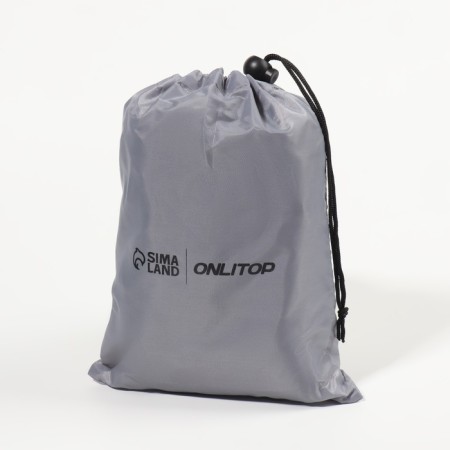 Pillow inflatable, 46 × 33 × 45 cm, in a case, color gray color-13