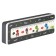 Penal case with a ruler, 64 x 210 x 25 mm, plastic, "bright everyday life"