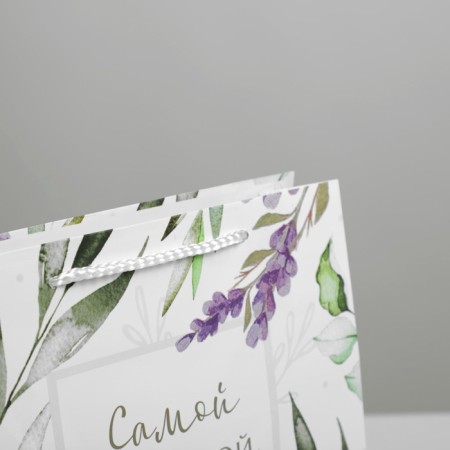 Gift laminated package, packaging, "Best Wishes", Ml 21 x 25 x 8 cm-4