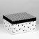 Folding box "Cozy House", 31.2 x 25.6 x 16.1 cm, New Year