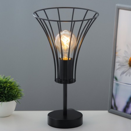 Board Lamp "Chilly" E27 40W Black 18x18x29cm Risalux-1