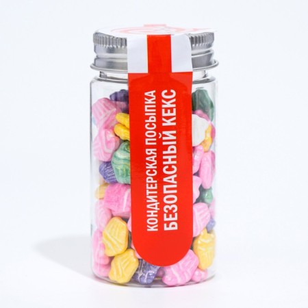 Confectionery Sprinking "Safe Cupcake", 50 g-1