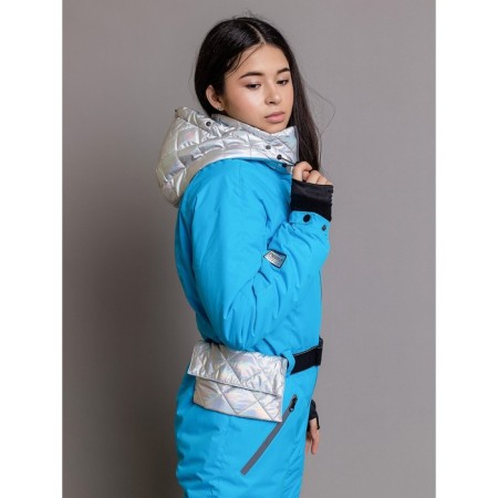 Overalls for a girl, height 158 ​​cm, color blue lagoon-13