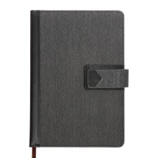 Organizer, A5, 128 sheets, a cage, the cover of the leatherette, with a knife, 