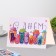 Postcard "Happy Jam Day!" Handmade, banks, 11.5x17 cm