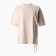 Women's T-shirt with Kulika Minaku Regular Fit: Beige color, pr 46