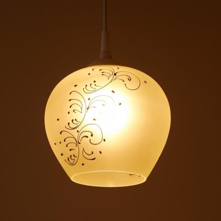 Ladier lamp Lader "Pattern" 1 lamp E27 40W white-2