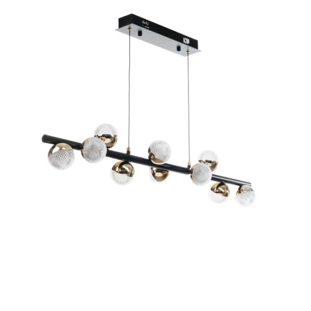 Lamp with DDD "Ricardo" 10XLED 40W black and gold 88x16x20-120 cm-8