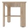 Journal table, 500 × 450 × 473 mm, sonoma oak color