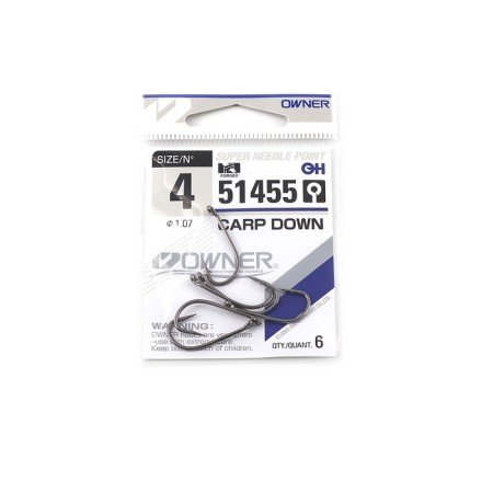 The hook Owner Carp Down BC No. 4, 6 pcs.