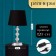 Raimo table lamp E14 40W chrome 18x18x33.5 cm