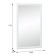 Mirror hinged Artemis, 465x25x770, white