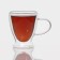 Glass mug with double walls "Duo", 300 ml