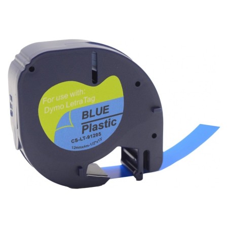 Ribbon cartridge Cactus CS-LT-91205 91205 for Dymo Letra Tag LT-100H