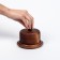 Magistro natural cedar, 13.5 × 9 × 2 cm, chocolate color