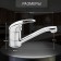 Zein ZC2039 kitchen mixer, single -leaf, 35mm cartridge, pour 20cm, without eyeliner, chrome