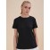 Female T -shirt, size XS, black color