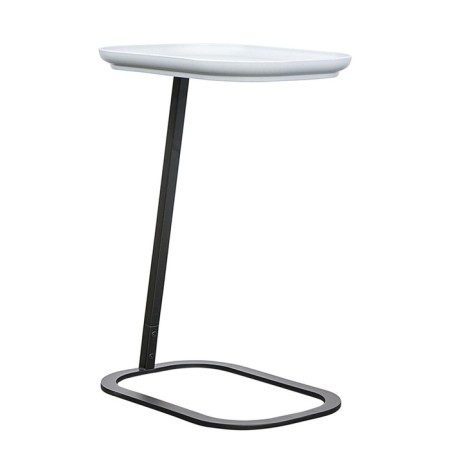 Baste Sustainable table, 406 × 278 × 550 mm, gray / black color-2