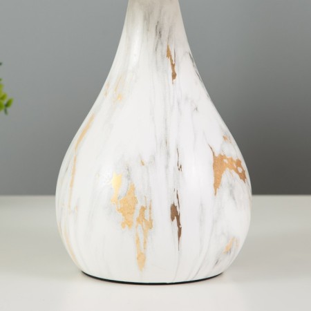 Board lamp "Marmor" E14 40W White-gold 23x23x35 cm Risalux-3