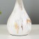 Board lamp "Marmor" E14 40W White-gold 23x23x35 cm Risalux
