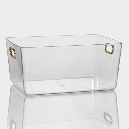 The storage container "Tenderness", 32 × 22 × 14.3 cm, the color is transparent