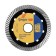 Disk diamond cutting tundra pro, increased resource, Turbo, dry cut, 115 x 22 mm