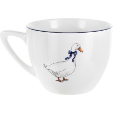 Cup 425 ml with a saucer of 195 mm Bernadotte, decor 