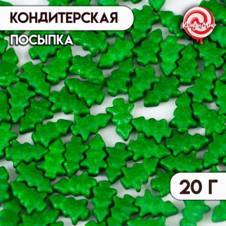 New Year. Confectionery sprinkling "Christmas tree", 20 g-1