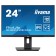 Monitor IIYAMA 23.8 "Prolite Xub2493HSU-B6 Black IPS LED 1MS 16: 9 HDMI M/M Matte Has Piv 107748