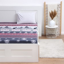 Sheet Ethel 150*220 cm Magical Forest, 100%cotton, calico, 125 g/m2