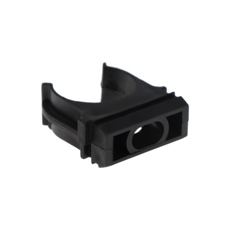 Clips for pipes Ural Pak, 20 mm, black, AT-30120-010-1