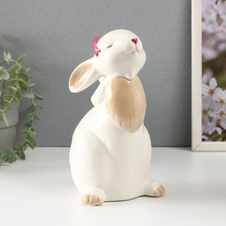 Souvenir Ceramics "Rabbits Milash" White Mix 20x10x10.5 cm-5