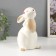 Souvenir Ceramics "Rabbits Milash" White Mix 20x10x10.5 cm