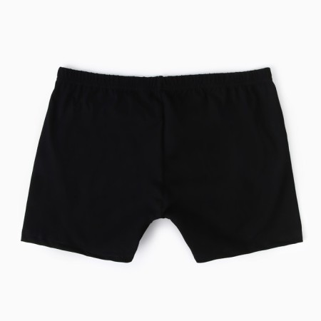 Men's panties-boxes, black color, size 52-3