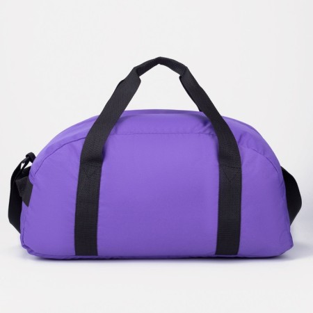 Sports bag with lightning, external pocket, long belt, lilac color-1