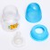A bottle for feeding "Tigerok", classic throat, 60 ml., 0 months, color mix