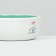 Ceramic bowl for rabbits 200 ml 10 x 3.7 cm, mint/white