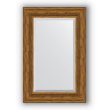 Mirror with fatset in the baguette frame - Blood Bronze 99 mm, 59 x 89 cm, EvoForm